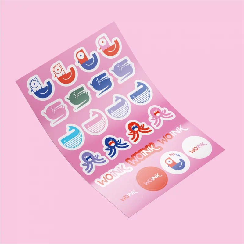 Planche stickers A5