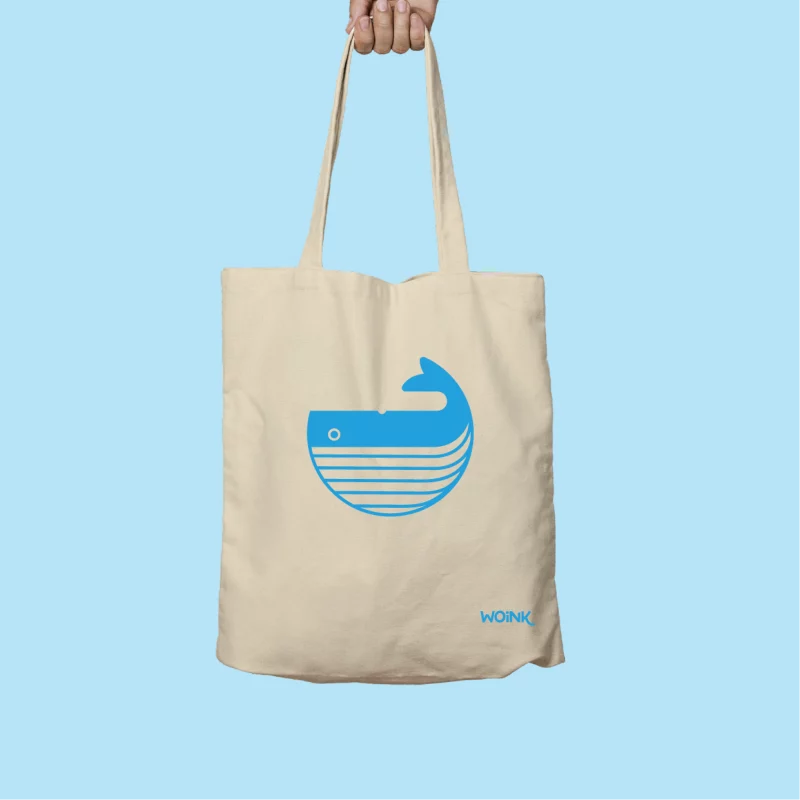 Tote bag baleine